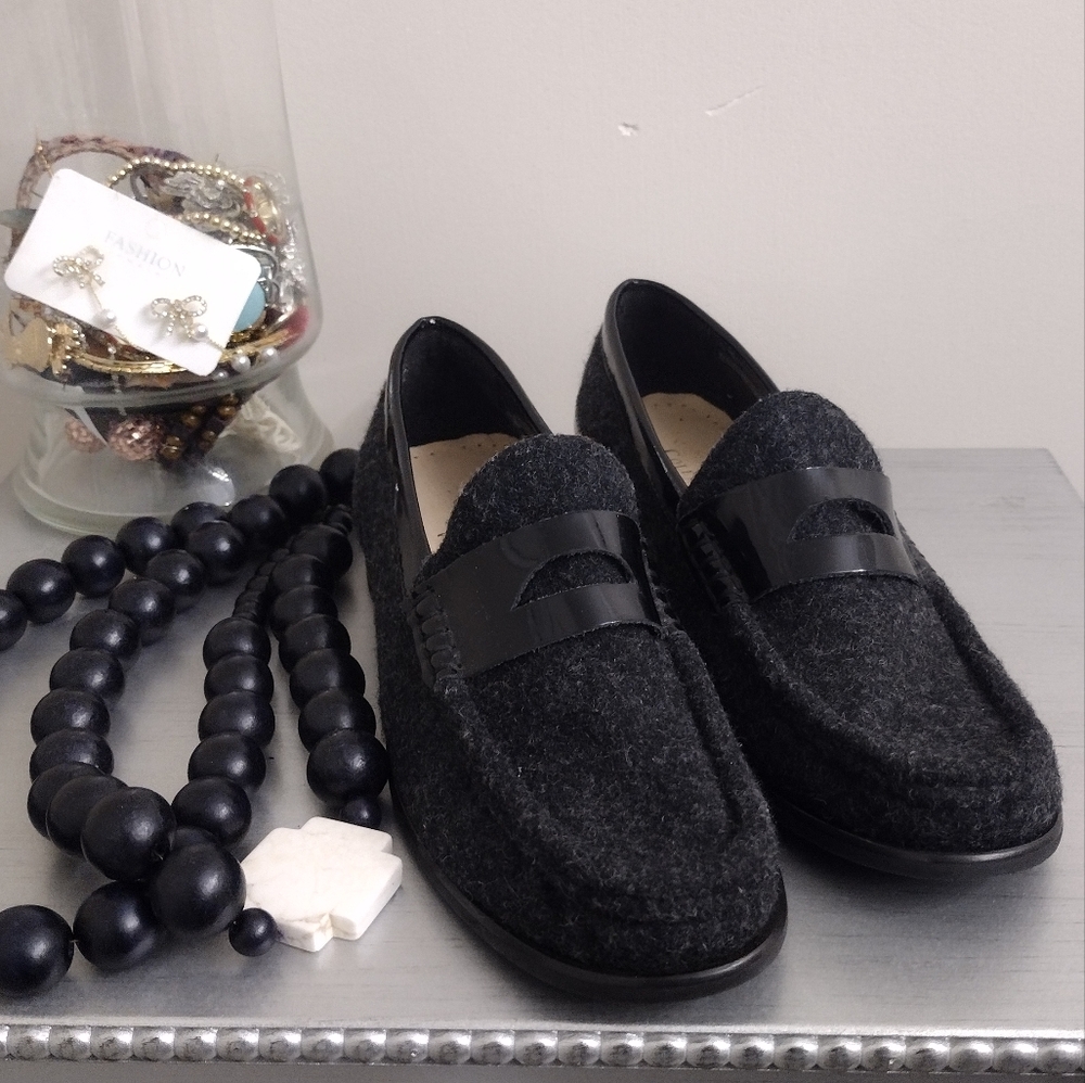 Cole Haan Loafers Trimmed Patent Leather